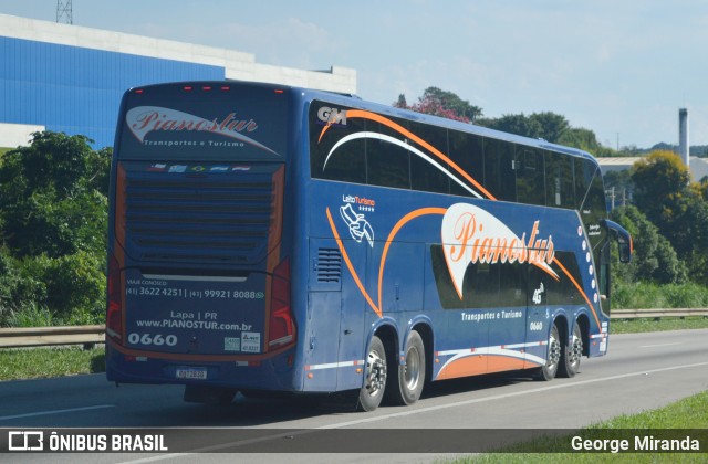 Pianostur Turismo 0660 na cidade de Santa Isabel, São Paulo, Brasil, por George Miranda. Número da foto: #13240025.