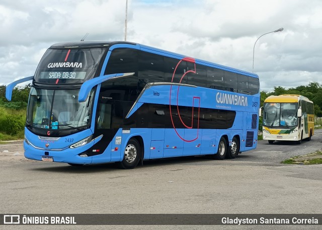 Expresso Guanabara 2437 na cidade de Aracaju, Sergipe, Brasil, por Gladyston Santana Correia. Número da foto: #13238910.