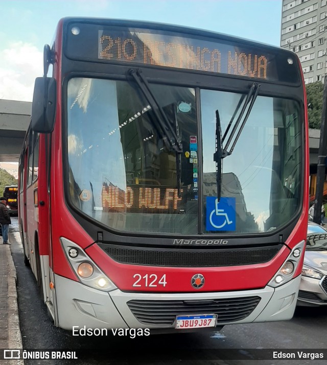 VTC - Viação Teresópolis Cavalhada 2124 na cidade de Porto Alegre, Rio Grande do Sul, Brasil, por Edson Vargas. Número da foto: #13237924.