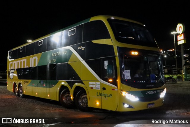 Empresa Gontijo de Transportes 25060 na cidade de João Monlevade, Minas Gerais, Brasil, por Rodrigo Matheus. Número da foto: #13239524.