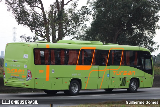 Tursan - Turismo Santo André 1199 na cidade de Pindamonhangaba, São Paulo, Brasil, por Guilherme Gomes. Número da foto: #13237829.