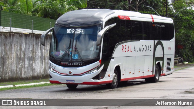 Real Alagoas de Viação 596 na cidade de Recife, Pernambuco, Brasil, por Jefferson Nunes. Número da foto: #13239277.