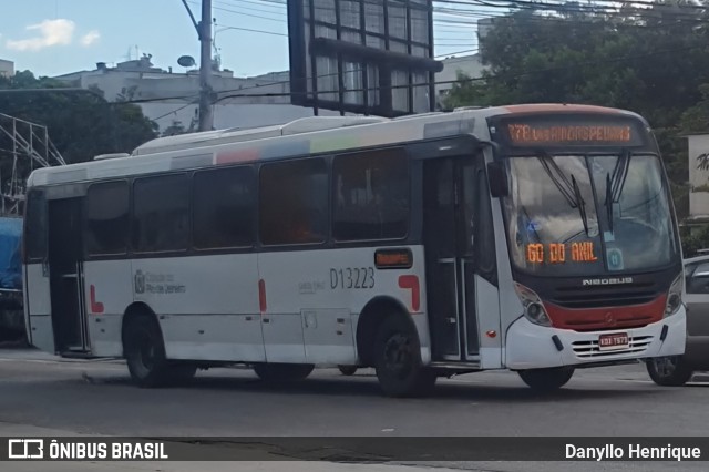 Transportes Barra D13223 na cidade de Rio de Janeiro, Rio de Janeiro, Brasil, por Danyllo Henrique. Número da foto: #13238068.