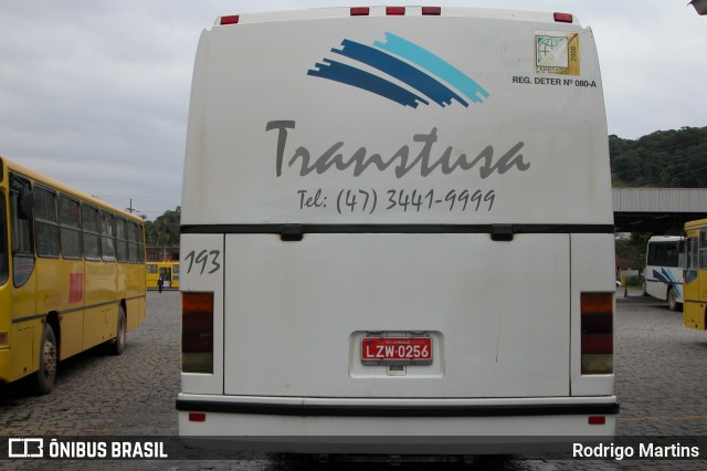 Transtusa - Transporte e Turismo Santo Antônio 193 na cidade de Joinville, Santa Catarina, Brasil, por Rodrigo Martins. Número da foto: #13238228.