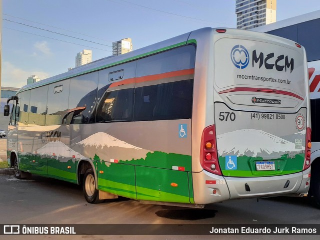 MCCM Transportes 570 na cidade de Itajaí, Santa Catarina, Brasil, por Jonatan Eduardo Jurk Ramos. Número da foto: #13240771.