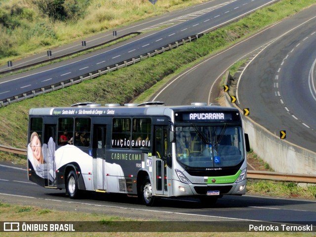 Viação Garcia 91080 na cidade de Apucarana, Paraná, Brasil, por Pedroka Ternoski. Número da foto: #13240624.