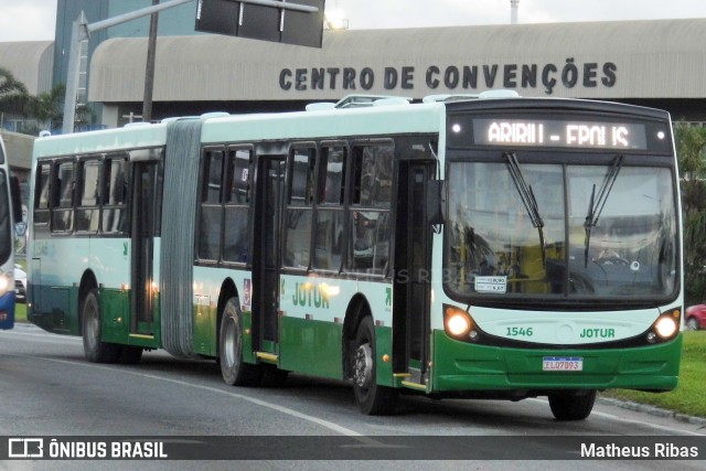 Jotur - Auto Ônibus e Turismo Josefense 1546 na cidade de Florianópolis, Santa Catarina, Brasil, por Matheus Ribas. Número da foto: #13240369.