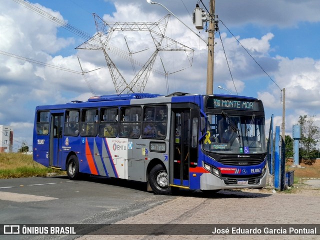Transportes Capellini 19.007 na cidade de Monte Mor, São Paulo, Brasil, por José Eduardo Garcia Pontual. Número da foto: #13239737.