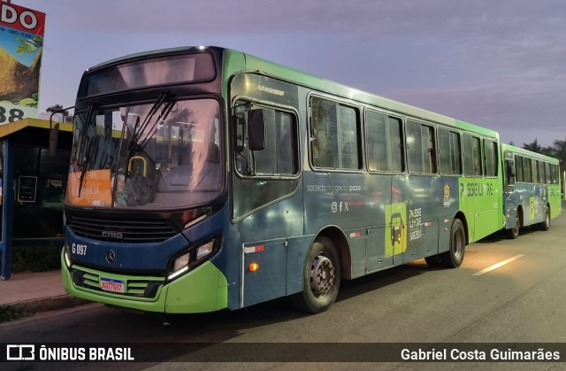 Cootransmundi - Cooperativa Mundial de Transportes G097 na cidade de Sarzedo, Minas Gerais, Brasil, por Gabriel Costa Guimarães. Número da foto: #13239964.
