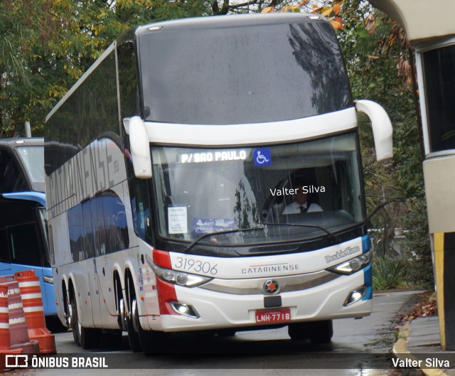 Auto Viação Catarinense 319306 na cidade de São Paulo, São Paulo, Brasil, por Valter Silva. Número da foto: #13239628.