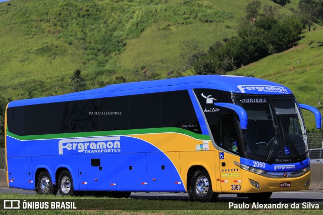 Fergramon Transportes 2060 na cidade de Aparecida, São Paulo, Brasil, por Paulo Alexandre da Silva. Número da foto: #13239600.