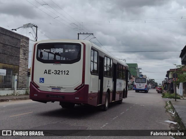 Transurb AE-32112 na cidade de Ananindeua, Pará, Brasil, por Fabrício Pereira. Número da foto: #13237858.