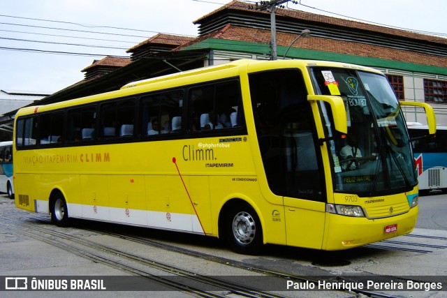 Viação Itapemirim 9703 na cidade de Rio de Janeiro, Rio de Janeiro, Brasil, por Paulo Henrique Pereira Borges. Número da foto: #13239876.