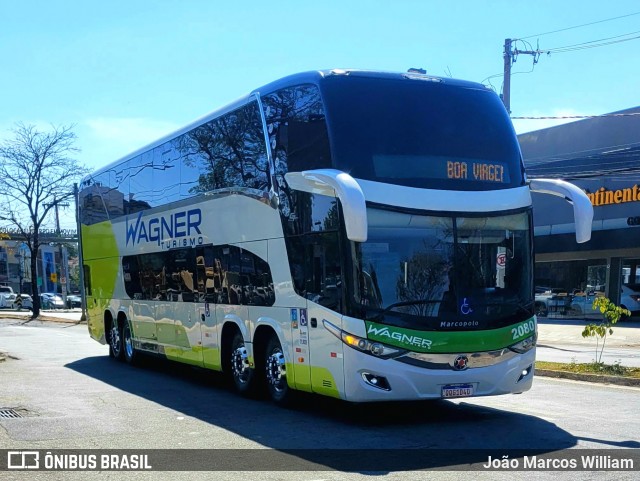 Wagner Turismo 2080 na cidade de Divinópolis, Minas Gerais, Brasil, por João Marcos William. Número da foto: #13238744.