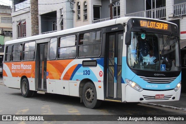 Colitur Transportes Rodoviários 130 na cidade de Barra Mansa, Rio de Janeiro, Brasil, por José Augusto de Souza Oliveira. Número da foto: #13238890.