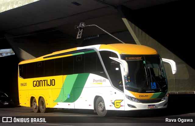 Empresa Gontijo de Transportes 19620 na cidade de Belo Horizonte, Minas Gerais, Brasil, por Rava Ogawa. Número da foto: #13240495.