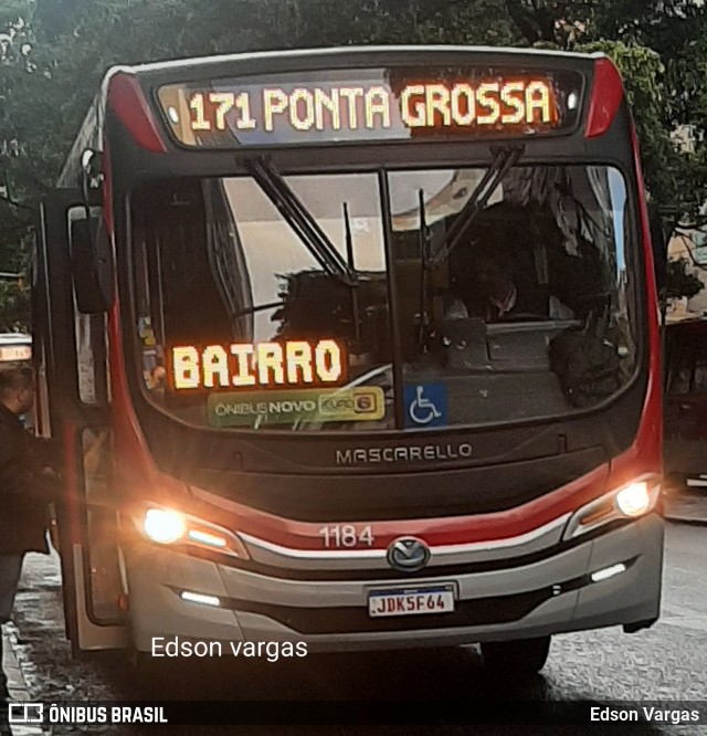 Trevo Transportes Coletivos 1184 na cidade de Porto Alegre, Rio Grande do Sul, Brasil, por Edson Vargas. Número da foto: #13237934.