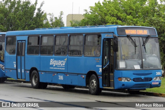 Biguaçu Transportes Coletivos Administração e Participação 386 na cidade de Florianópolis, Santa Catarina, Brasil, por Matheus Ribas. Número da foto: #13240433.