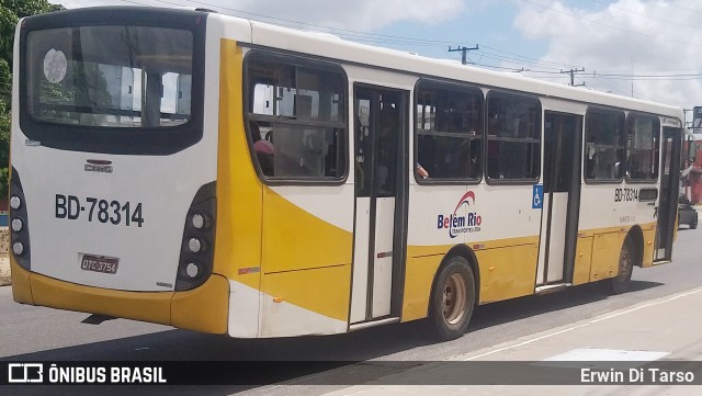 Belém Rio Transportes BD-78314 na cidade de Belém, Pará, Brasil, por Erwin Di Tarso. Número da foto: #13238348.