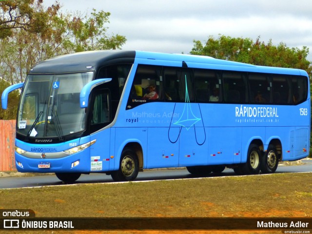 Rápido Federal 1503 na cidade de Brasília, Distrito Federal, Brasil, por Matheus Adler. Número da foto: #13239891.