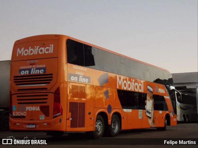 Empresa de Ônibus Nossa Senhora da Penha 63040 na cidade de Santana do Livramento, Rio Grande do Sul, Brasil, por Felipe Martins. Número da foto: #13239110.