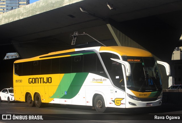 Empresa Gontijo de Transportes 19730 na cidade de Belo Horizonte, Minas Gerais, Brasil, por Rava Ogawa. Número da foto: #13240447.
