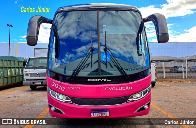 Evolução Transportes e Turismo 3010 na cidade de Goiânia, Goiás, Brasil, por Carlos Júnior. Número da foto: #13240574.