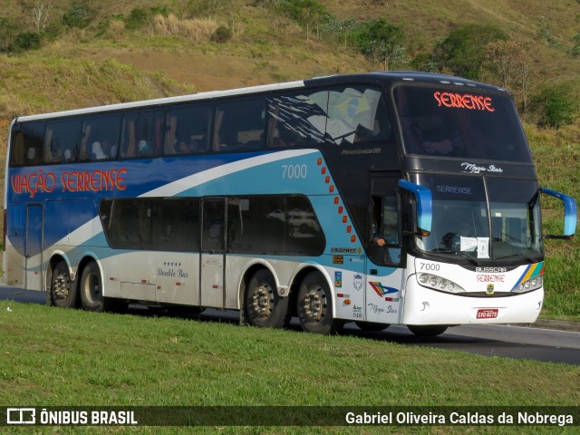Viação Serrense 7000 na cidade de Aparecida, São Paulo, Brasil, por Gabriel Oliveira Caldas da Nobrega. Número da foto: #13238099.