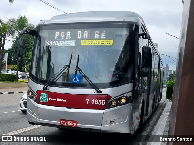 Viação Campo Belo 7 1854 na cidade de São Paulo, São Paulo, Brasil, por Brenno Santos. Número da foto: #13237780.
