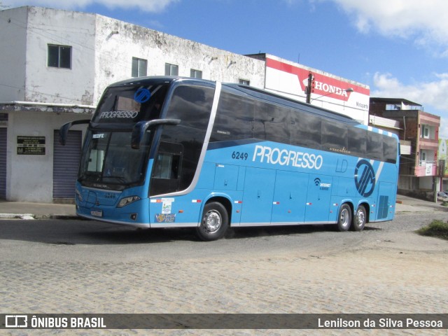 Auto Viação Progresso 6249 na cidade de Caruaru, Pernambuco, Brasil, por Lenilson da Silva Pessoa. Número da foto: #13240228.