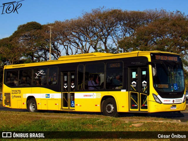 Viação Pioneira 233579 na cidade de Brasília, Distrito Federal, Brasil, por César Ônibus. Número da foto: #13240587.