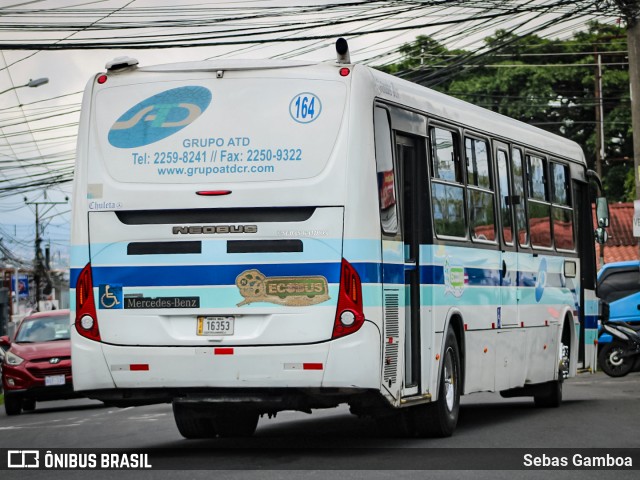 ATD - AutoTransportes Desamparados 164 na cidade de San Rafael Arriba, Desamparados, San José, Costa Rica, por Sebas Gamboa. Número da foto: #13238968.