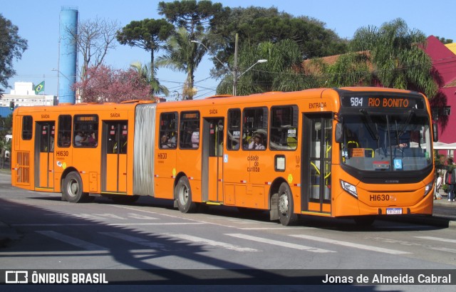 Auto Viação Redentor HI630 na cidade de Curitiba, Paraná, Brasil, por Jonas de Almeida Cabral. Número da foto: #13239851.