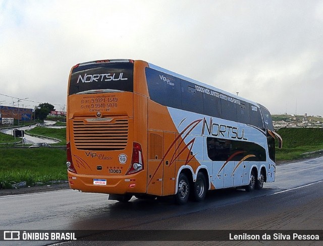NortSul Turismo 13003 na cidade de Caruaru, Pernambuco, Brasil, por Lenilson da Silva Pessoa. Número da foto: #13240061.