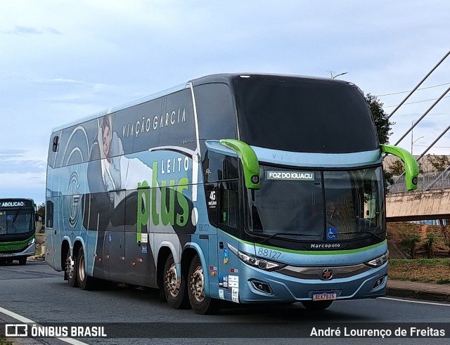 Viação Garcia 88127 na cidade de Campinas, São Paulo, Brasil, por André Lourenço de Freitas. Número da foto: #13239322.