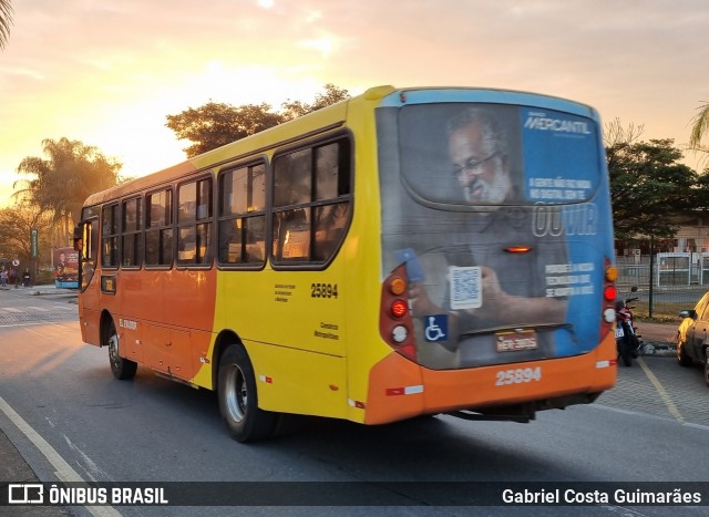 Companhia Coordenadas de Transportes 25894 na cidade de Sarzedo, Minas Gerais, Brasil, por Gabriel Costa Guimarães. Número da foto: #13238946.