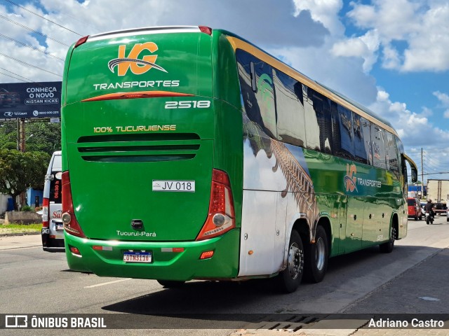 VG Transportes 2518 na cidade de Ananindeua, Pará, Brasil, por Adriano Castro. Número da foto: #13240727.