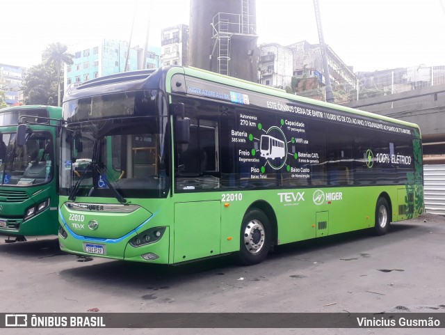 OT Trans - Ótima Salvador Transportes 22010 na cidade de Salvador, Bahia, Brasil, por Vinicius Gusmão. Número da foto: #13238213.