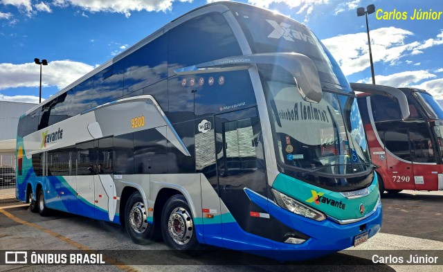 Viação Xavante 9200 na cidade de Goiânia, Goiás, Brasil, por Carlos Júnior. Número da foto: #13240611.