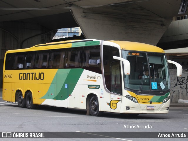 Empresa Gontijo de Transportes 15040 na cidade de Belo Horizonte, Minas Gerais, Brasil, por Athos Arruda. Número da foto: #13240096.