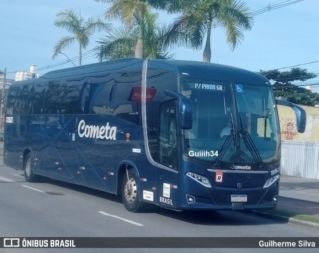 Viação Cometa 721527 na cidade de Praia Grande, São Paulo, Brasil, por Guilherme Silva. Número da foto: #13239025.