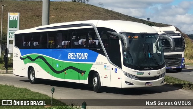 Bel-Tour Transportes e Turismo 335 na cidade de Juiz de Fora, Minas Gerais, Brasil, por Natã Gomes GMBUS. Número da foto: #13238833.