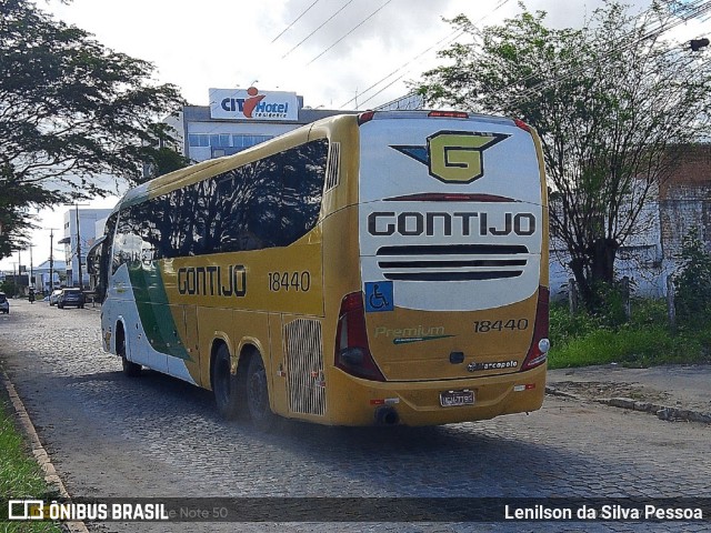 Empresa Gontijo de Transportes 18440 na cidade de Caruaru, Pernambuco, Brasil, por Lenilson da Silva Pessoa. Número da foto: #13240608.