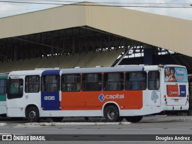 Capital Transportes 8136 na cidade de Aracaju, Sergipe, Brasil, por Douglas Andrez. Número da foto: #13238150.