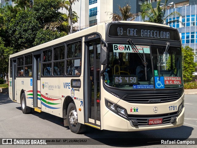 VIPE - Viação Padre Eustáquio 1781 na cidade de São Caetano do Sul, São Paulo, Brasil, por Rafael Campos. Número da foto: #13239582.