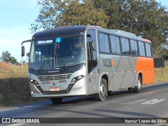 MOBI Transporte 40600 na cidade de Hidrolândia, Goiás, Brasil, por Itamar Lopes da Silva. Número da foto: #13240051.