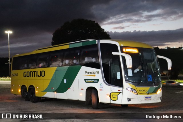 Empresa Gontijo de Transportes 15060 na cidade de João Monlevade, Minas Gerais, Brasil, por Rodrigo Matheus. Número da foto: #13239560.