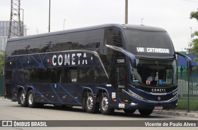 Viação Cometa 723000 na cidade de São Paulo, São Paulo, Brasil, por Vicente de Paulo Alves. Número da foto: #13238028.