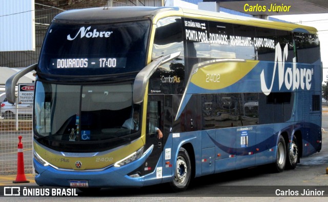 Nobre Turismo 2402 na cidade de Goiânia, Goiás, Brasil, por Carlos Júnior. Número da foto: #13240246.