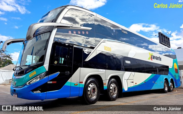 Viação Xavante 9200 na cidade de Goiânia, Goiás, Brasil, por Carlos Júnior. Número da foto: #13240617.